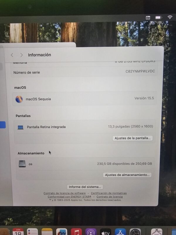 MacBookPro 2019 8GB RAM 256SSD i5 13" ! - Imagen 4
