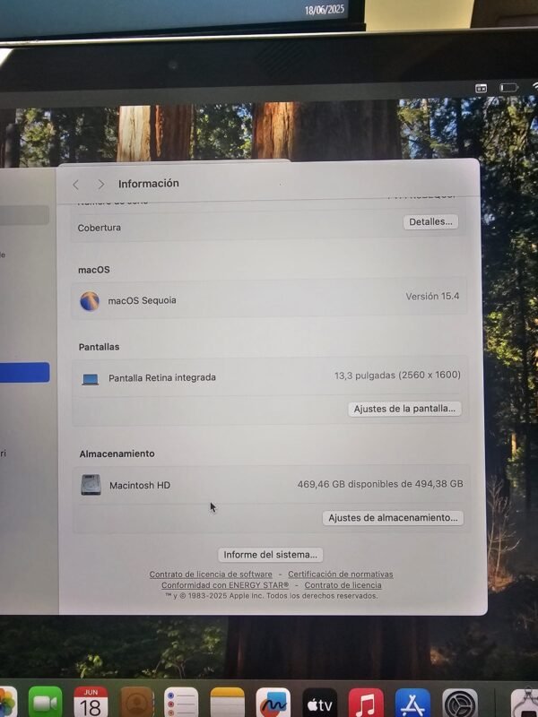 MacBookPro 2020 M1 8GB RAM 512SSD 13"! - Imagen 4