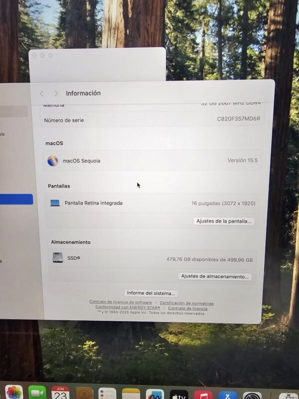 MacBookPro 2019 16" 32GB RAM 500SSD i7! - Imagen 4