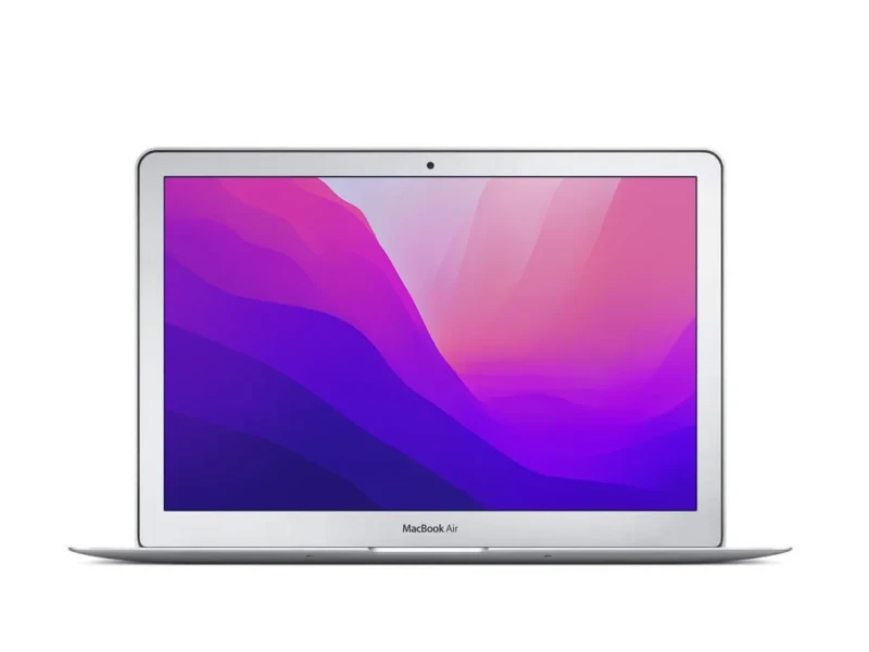 MacBook Air 13 pulgadas (2011-2017) abierto, vista frontal