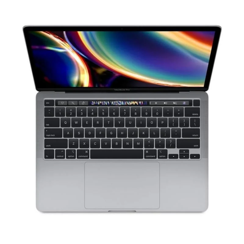 MacBook Pro 13 pulgadas (2016-2022) abierto, vista frontal