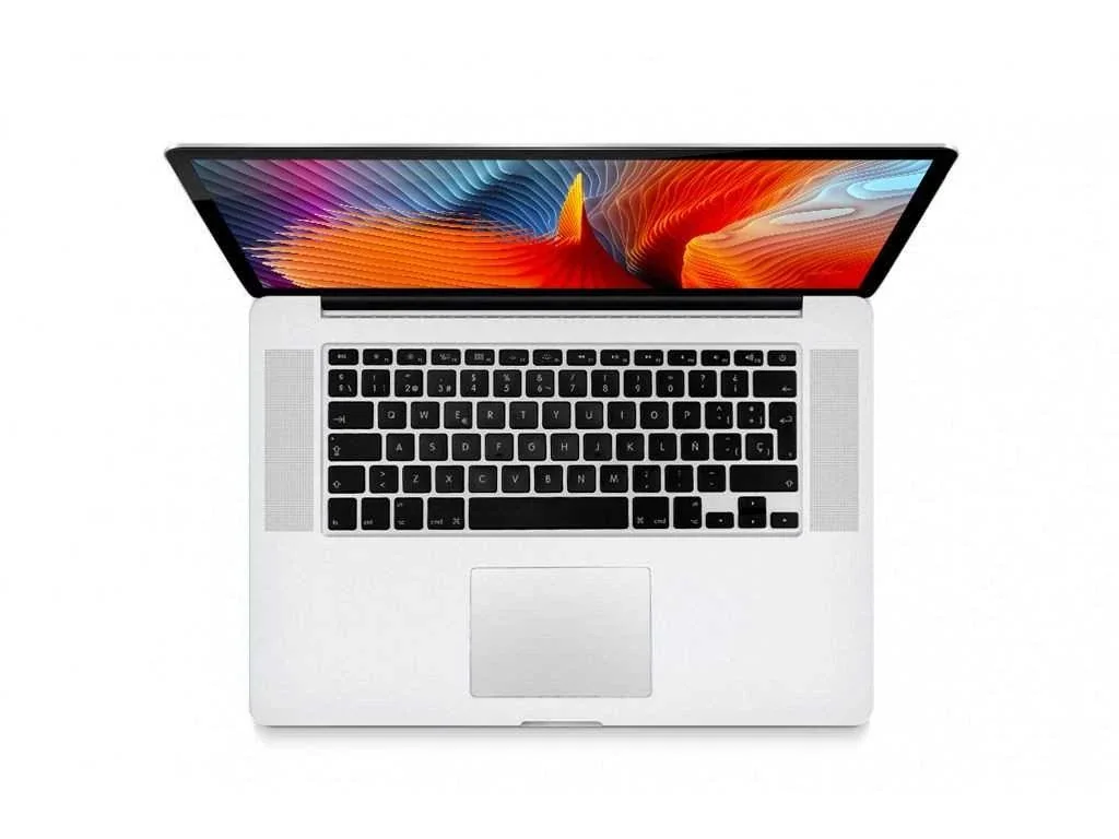 MacBook Pro Retina (2012-2015) abierto, vista frontal