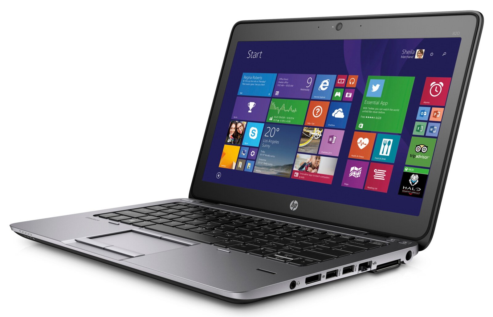 HP EliteBook 820 G1 12" de segunda mano · vista 4 de 6