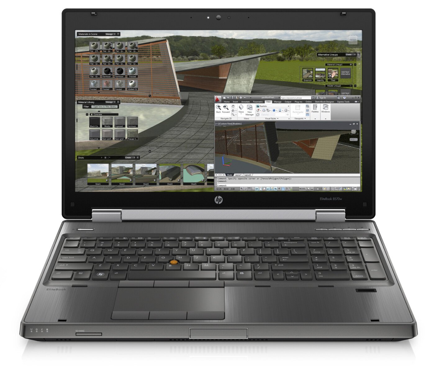 HP EliteBook 8570w 15" de segunda mano · vista 6 de 6