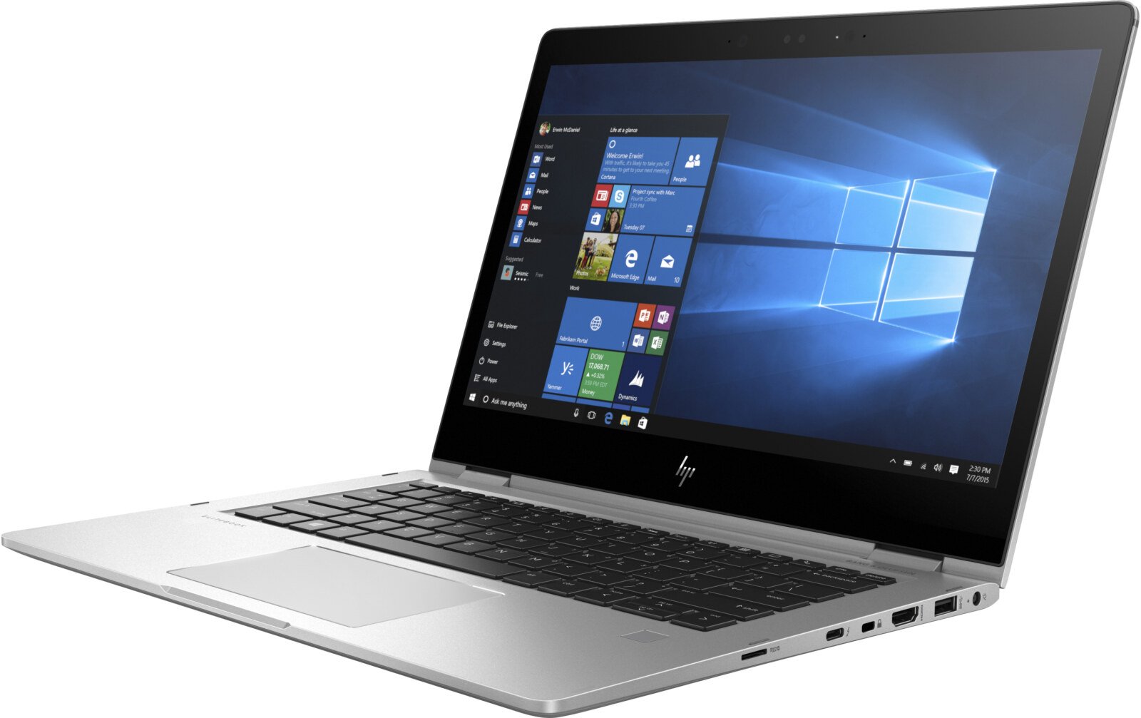 HP EliteBook x360 1030 G2 13" de segunda mano · vista 4 de 6