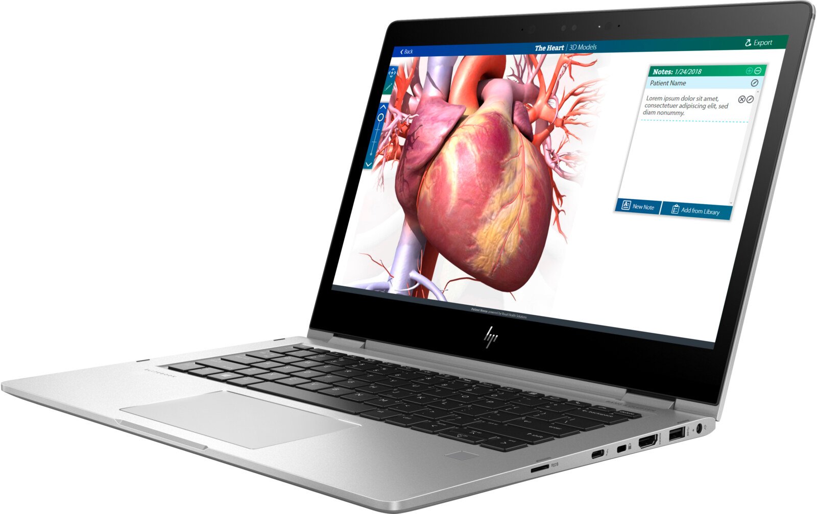 HP EliteBook x360 1030 G2 13" de segunda mano · vista 6 de 6