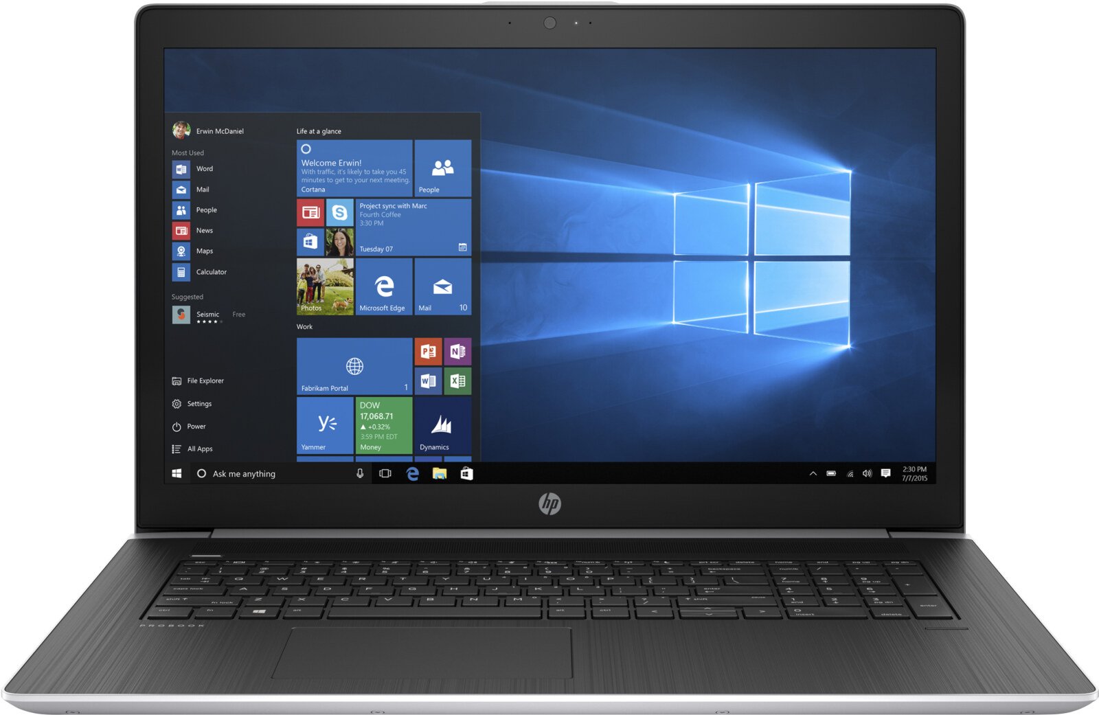 HP ProBook 470 G5 17" de segunda mano · vista 2 de 6