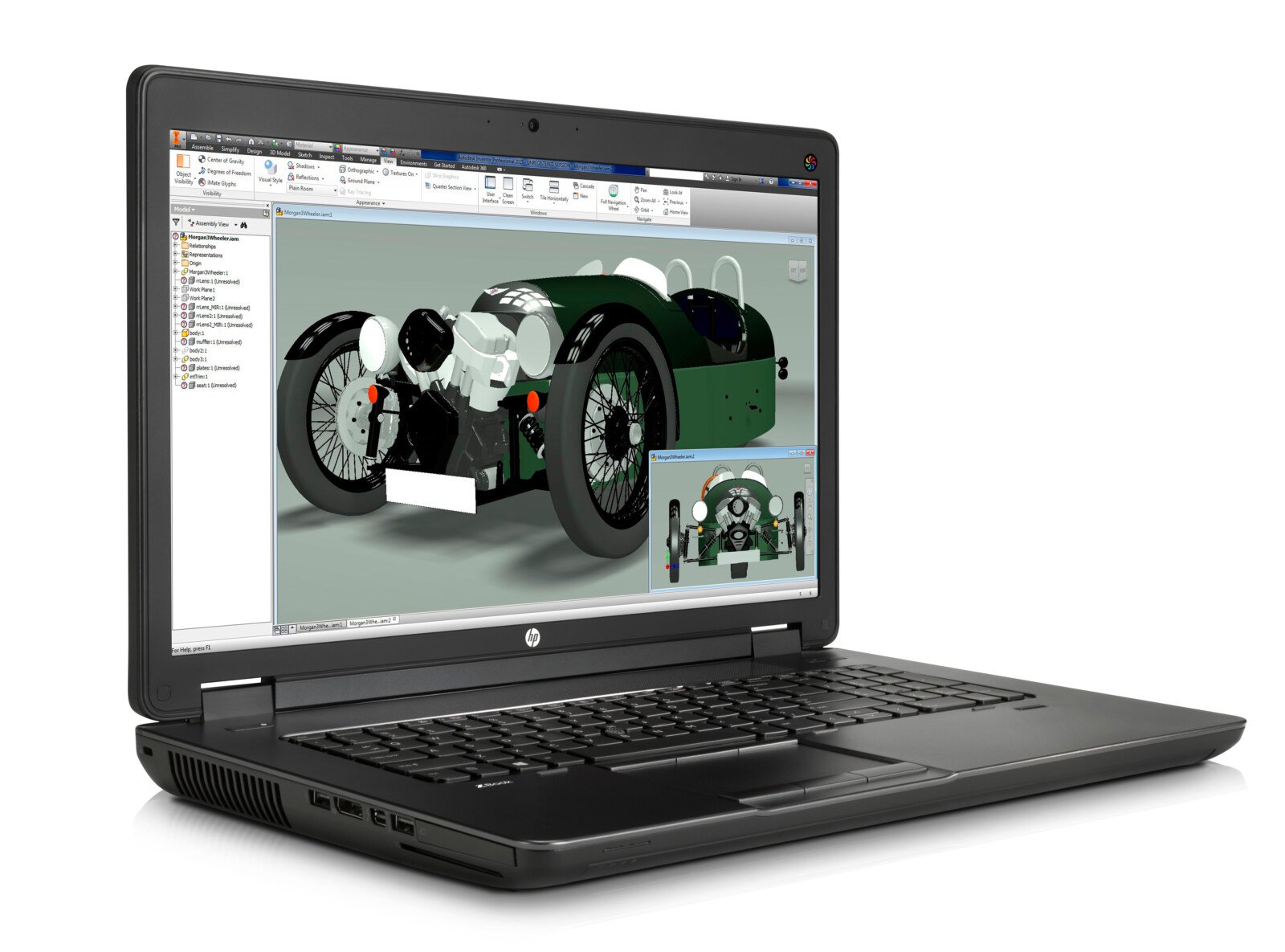 HP ZBook 17 G2 17" de segunda mano · vista 3 de 6