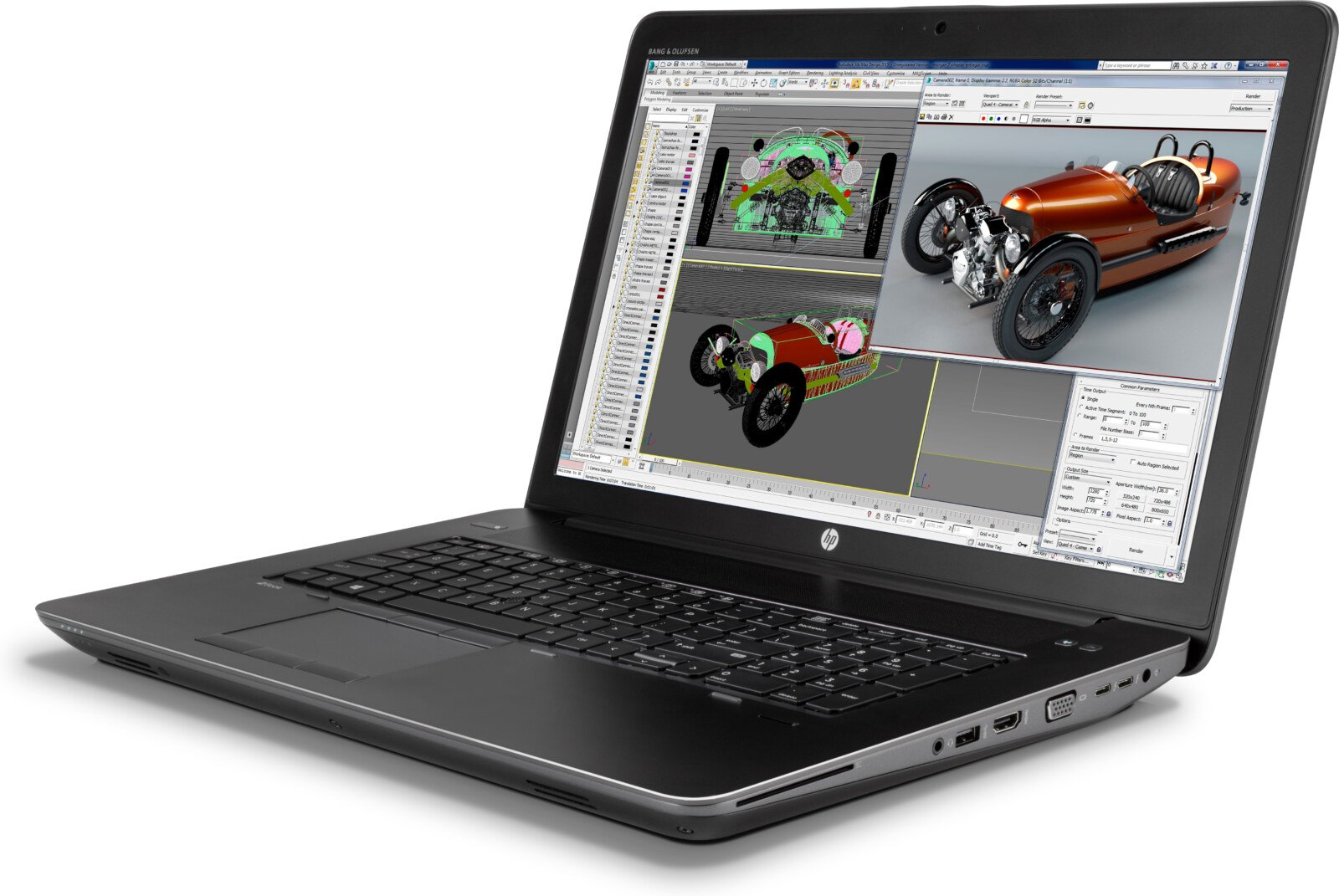 HP ZBook 17 G3 17" de segunda mano · vista 2 de 6
