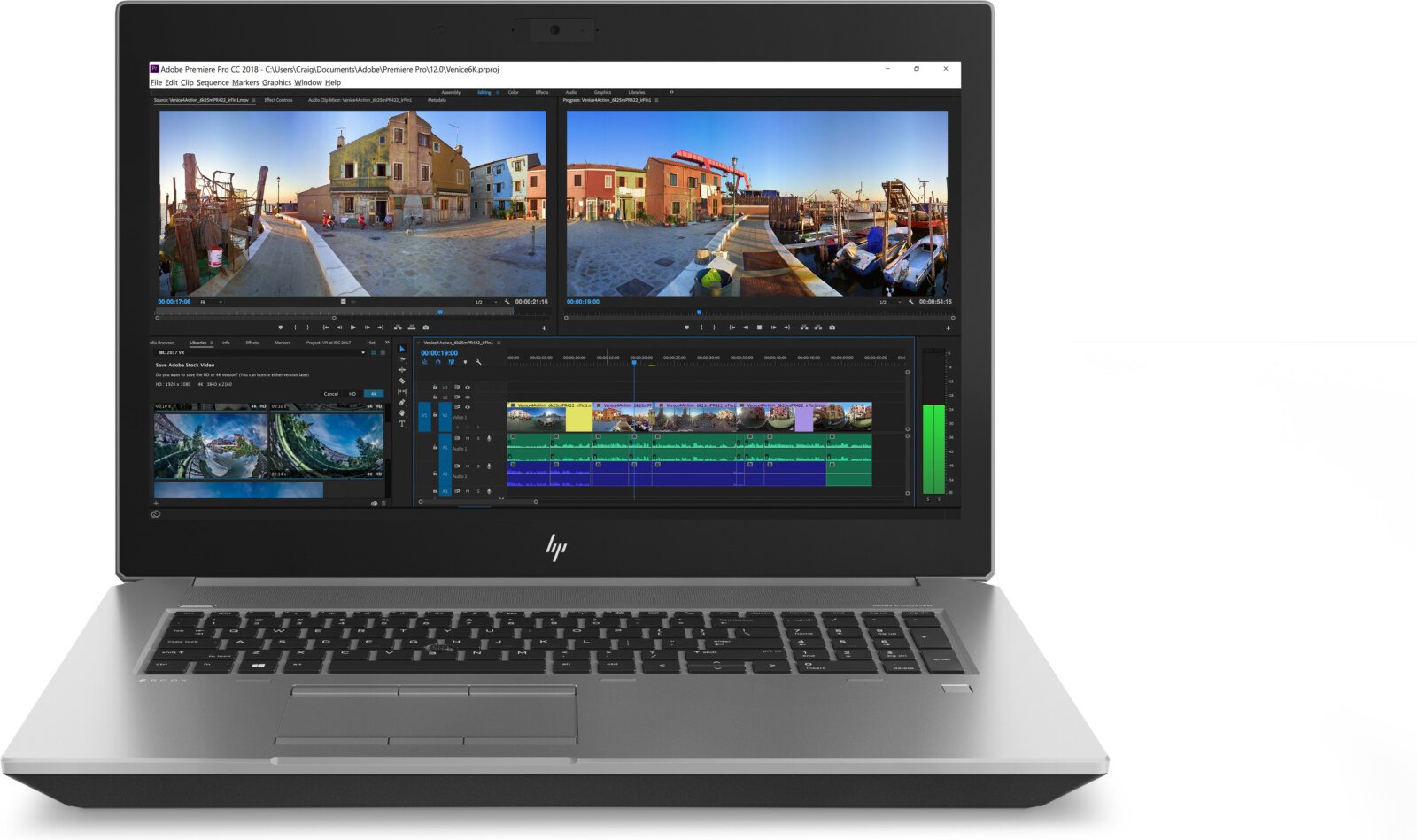 HP ZBook 17 G5 17" de segunda mano · vista 2 de 6