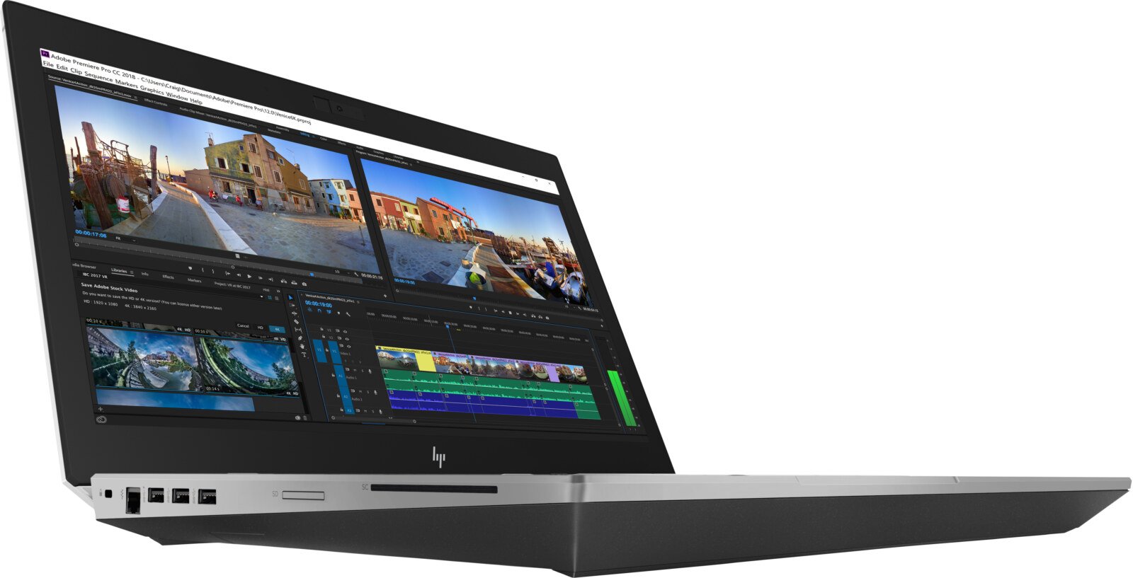 HP ZBook 17 G5 17" de segunda mano · vista 4 de 6