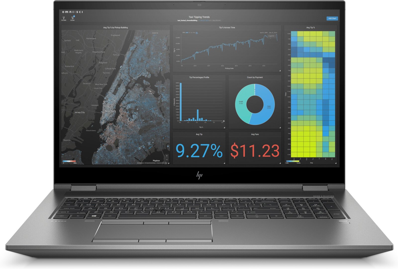HP ZBook FURY 17 G7 17" de segunda mano
