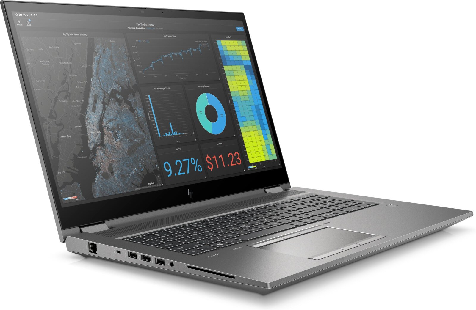 HP ZBook FURY 17 G7 17" de segunda mano · vista 3 de 6