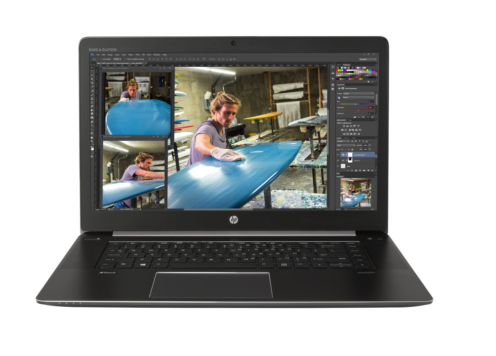 HP ZBook STUDIO 15 G3 15" de segunda mano