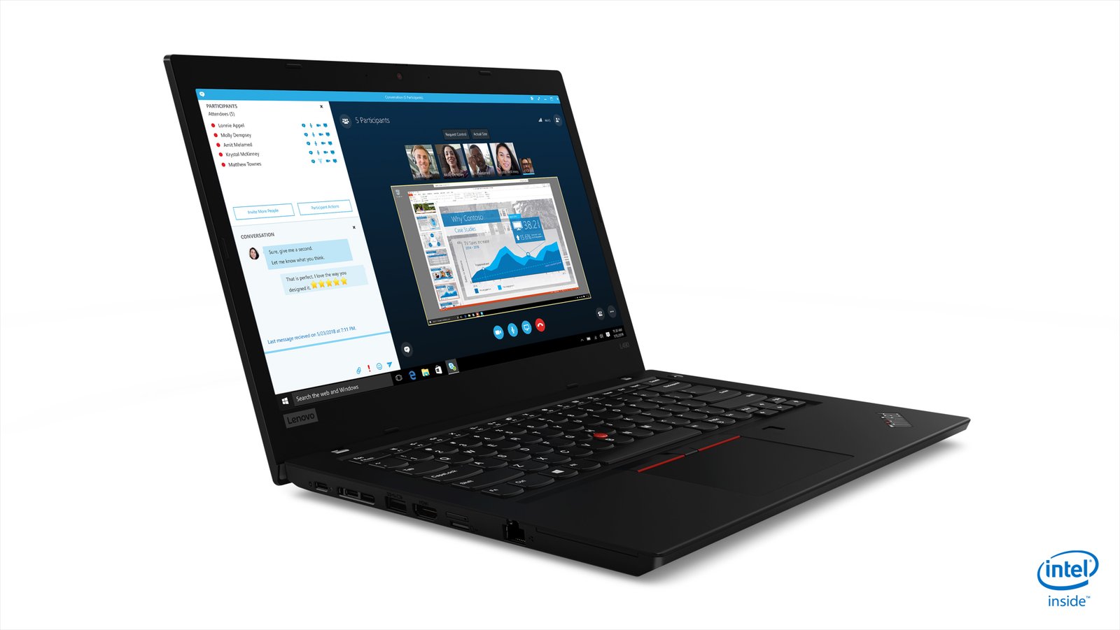 Lenovo ThinkPad L490 14" de segunda mano · vista 5 de 6