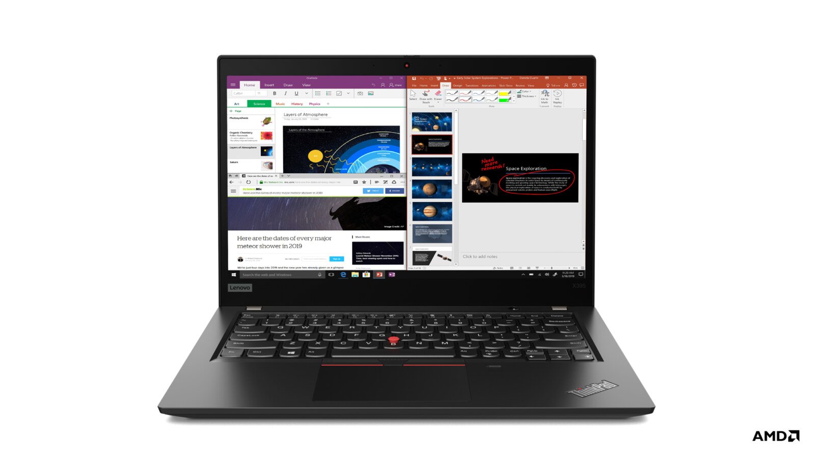 Lenovo ThinkPad X395 13" de segunda mano · vista 2 de 6