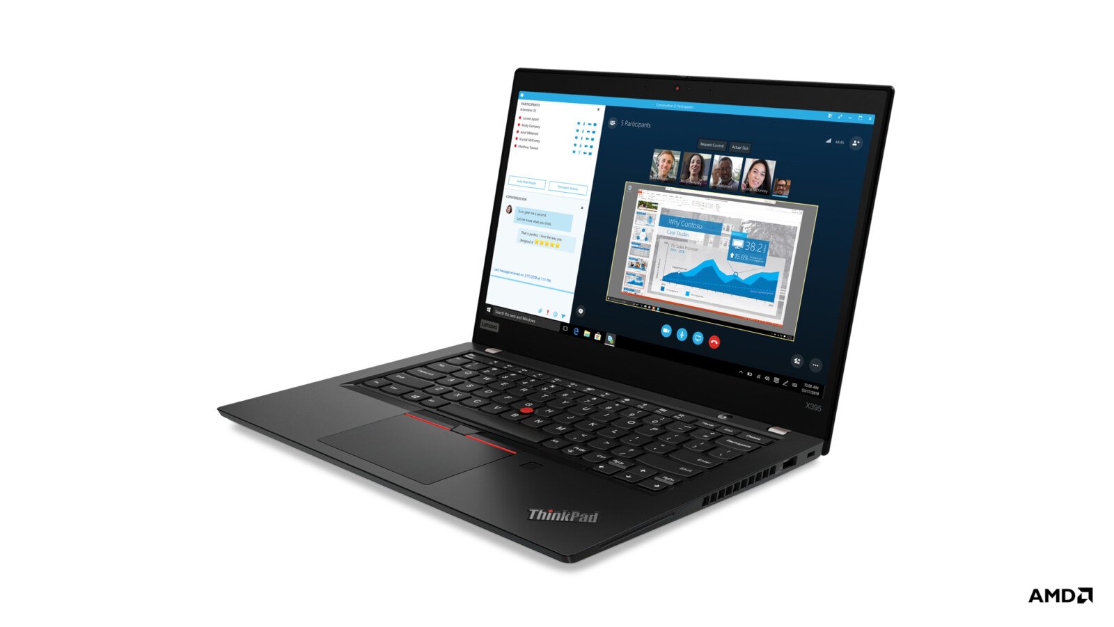 Lenovo ThinkPad X395 13" de segunda mano · vista 4 de 6